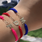 Cordon infini lettre en Or 18K - Riny Jewelry Casablanca